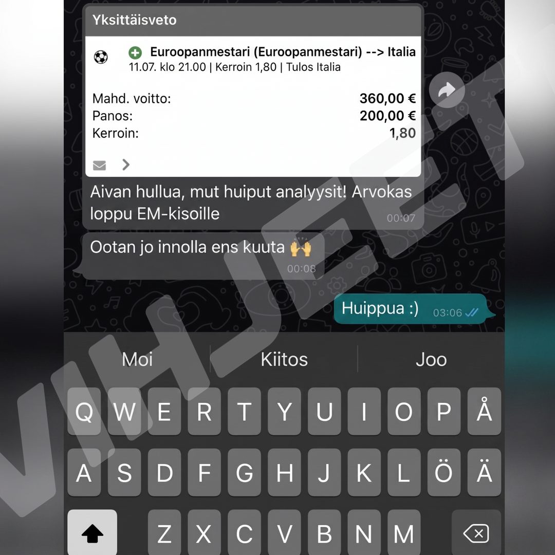 Käyttäjän kuvakaappaus